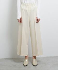 LANVIN en Bleu / ランバン オン ブルー その他パンツ | ダブルクロスゴムワイドパンツ