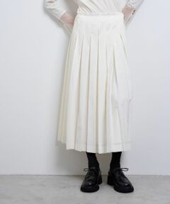 LANVIN en Bleu / ランバン オン ブルー ロング・マキシ丈スカート | タイプライタープリーツスカート