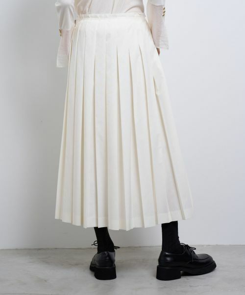 LANVIN en Bleu / ランバン オン ブルー ロング・マキシ丈スカート | タイプライタープリーツスカート | 詳細10