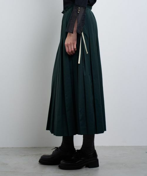 LANVIN en Bleu / ランバン オン ブルー ロング・マキシ丈スカート | タイプライタープリーツスカート | 詳細15