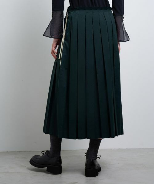 LANVIN en Bleu / ランバン オン ブルー ロング・マキシ丈スカート | タイプライタープリーツスカート | 詳細16