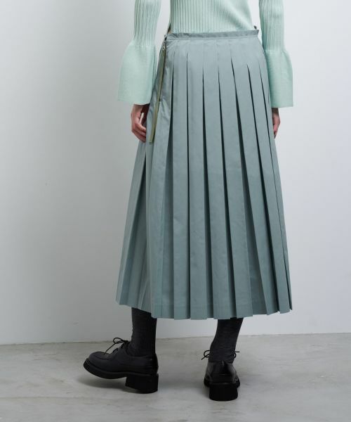 LANVIN en Bleu / ランバン オン ブルー ロング・マキシ丈スカート | タイプライタープリーツスカート | 詳細4