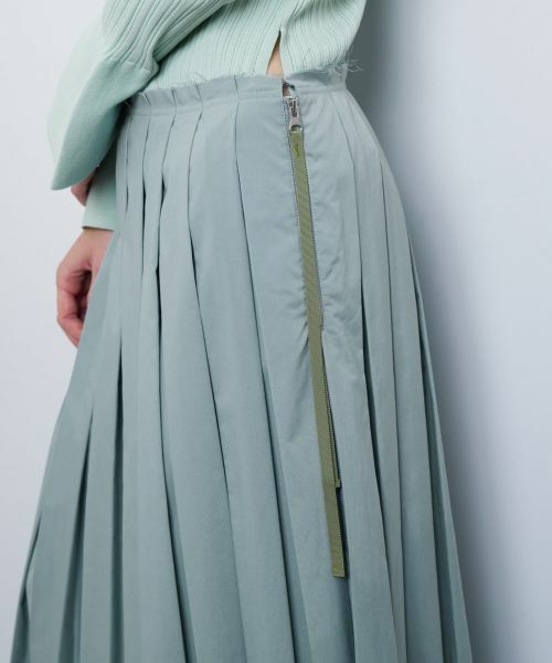 LANVIN en Bleu / ランバン オン ブルー ロング・マキシ丈スカート | タイプライタープリーツスカート | 詳細5