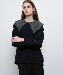 ランバン ブルーLANVIN　レディーストップス　チュールフーディブルゾン♡ ランバン ブルーLANVIN レディーストップス チュールフーディ