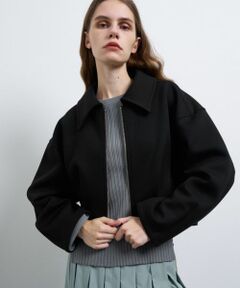 LANVIN en Bleu / ランバン オン ブルー カットソー | ダンボールショートジャケット