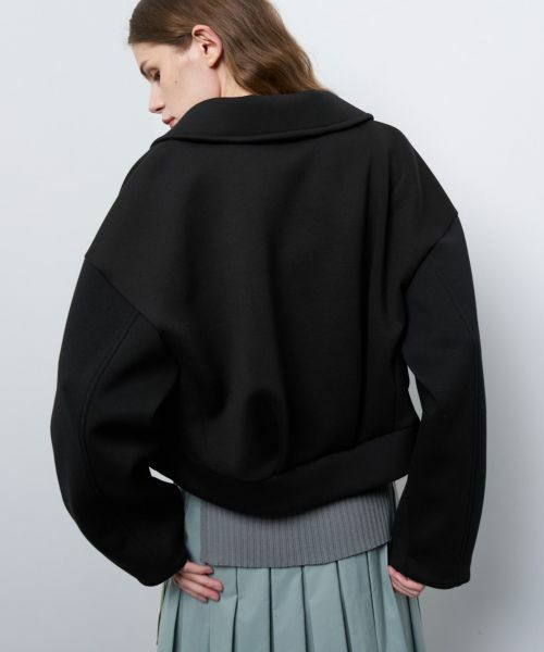 LANVIN en Bleu / ランバン オン ブルー カットソー | ダンボールショートジャケット | 詳細10