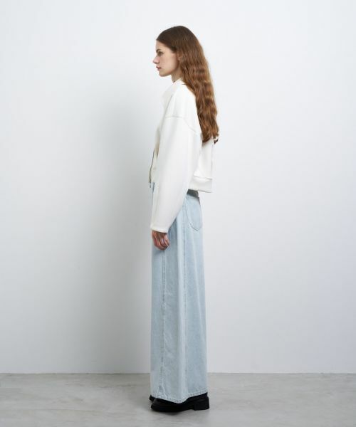 LANVIN en Bleu / ランバン オン ブルー カットソー | ダンボールショートジャケット | 詳細2