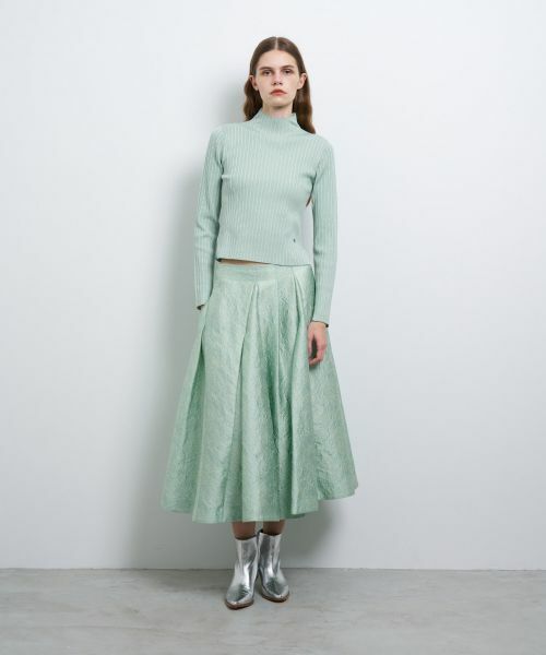 LANVIN en Bleu / ランバン オン ブルー ニット・セーター | ランダムリブハイネックニット | 詳細1