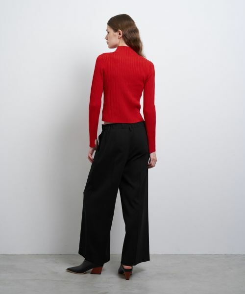 LANVIN en Bleu / ランバン オン ブルー ニット・セーター | ランダムリブハイネックニット | 詳細15