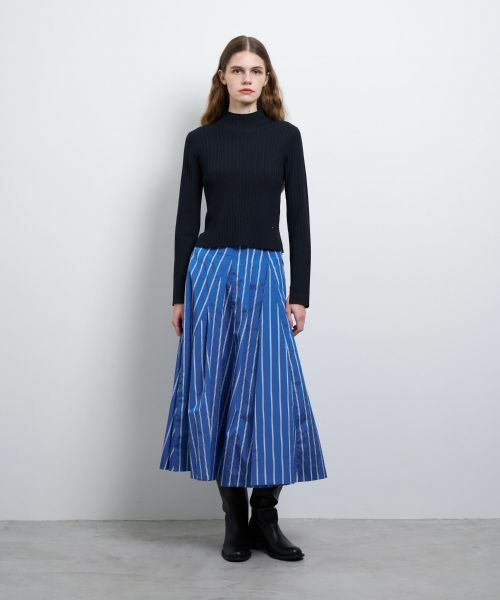 LANVIN en Bleu / ランバン オン ブルー ニット・セーター | ランダムリブハイネックニット | 詳細7