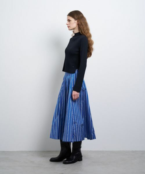 LANVIN en Bleu / ランバン オン ブルー ニット・セーター | ランダムリブハイネックニット | 詳細8