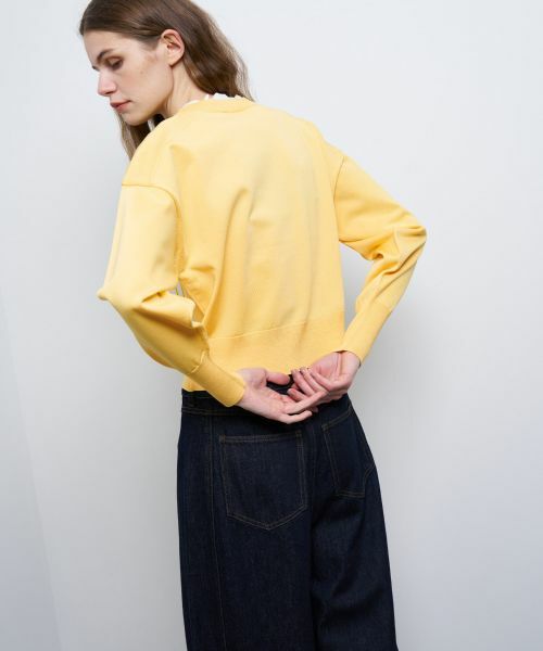 LANVIN en Bleu / ランバン オン ブルー ニット・セーター | フリルカラーリボンニット | 詳細10