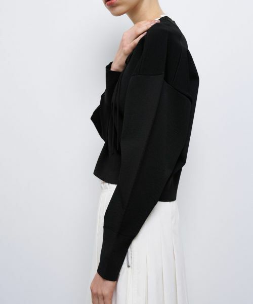 LANVIN en Bleu / ランバン オン ブルー ニット・セーター | フリルカラーリボンニット | 詳細4