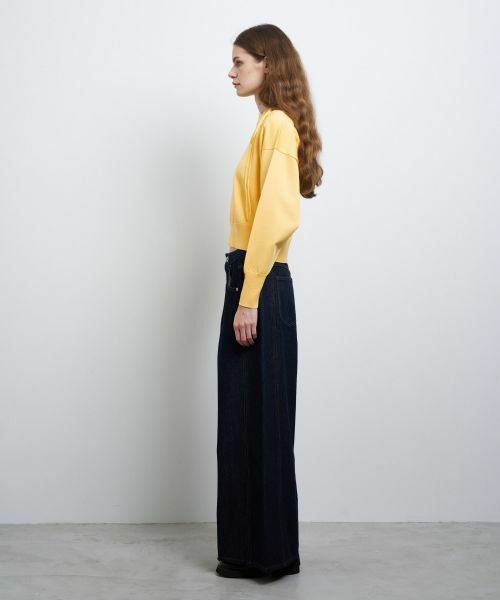 LANVIN en Bleu / ランバン オン ブルー ニット・セーター | フリルカラーリボンニット | 詳細7