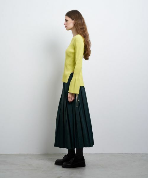 LANVIN en Bleu / ランバン オン ブルー ニット・セーター | ランダムリブカフスニット | 詳細15