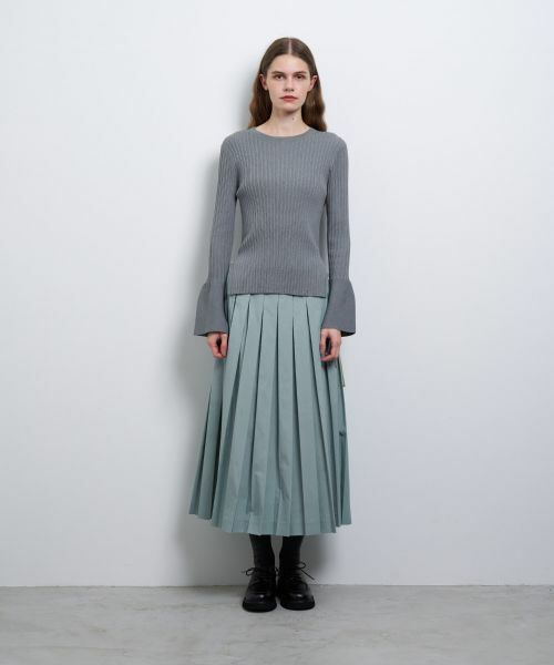 LANVIN en Bleu / ランバン オン ブルー ニット・セーター | ランダムリブカフスニット | 詳細8