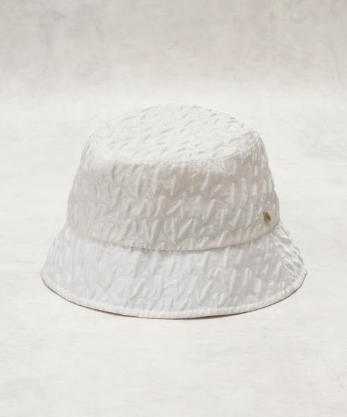 LANVIN en Bleu / ランバン オン ブルー その他小物 | ウェーブハートジャガードバケットハット | 詳細1