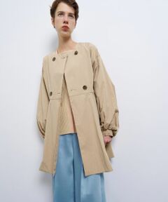 ☆新品 ランバンオンブルー トレンチコート 3way ジレ 春物 ベージュ LANVIN en Bleu / ランバン オン ブルー （レディース