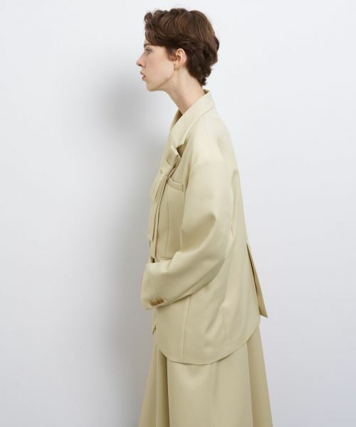 LANVIN en Bleu / ランバン オン ブルー テーラードジャケット | リボンブローチテーラードジャケット | 詳細11