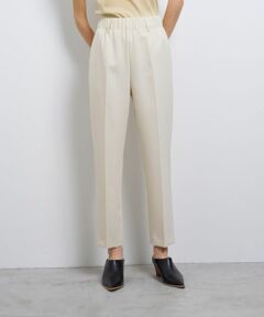 LANVIN en Bleu / ランバン オン ブルー その他パンツ | ダブルクロスゴムテーパードパンツ