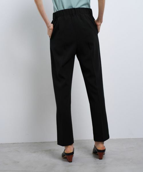 LANVIN en Bleu / ランバン オン ブルー その他パンツ | ダブルクロスゴムテーパードパンツ | 詳細12