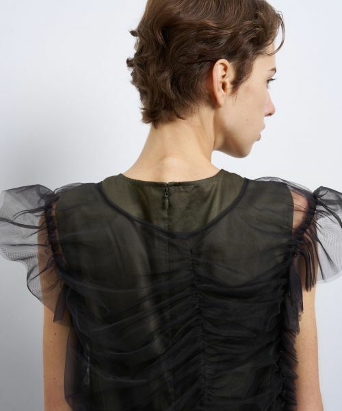 LANVIN en Bleu / ランバン オン ブルー シャツ・ブラウス | アシンメチュールレイヤードブラウス | 詳細11
