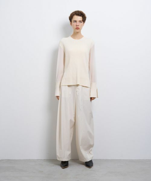 LANVIN en Bleu / ランバン オン ブルー ニット・セーター | シアースリーブコンビニット | 詳細1