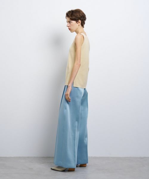 LANVIN en Bleu / ランバン オン ブルー ニット・セーター | スクエアネックノースリーブニット | 詳細7