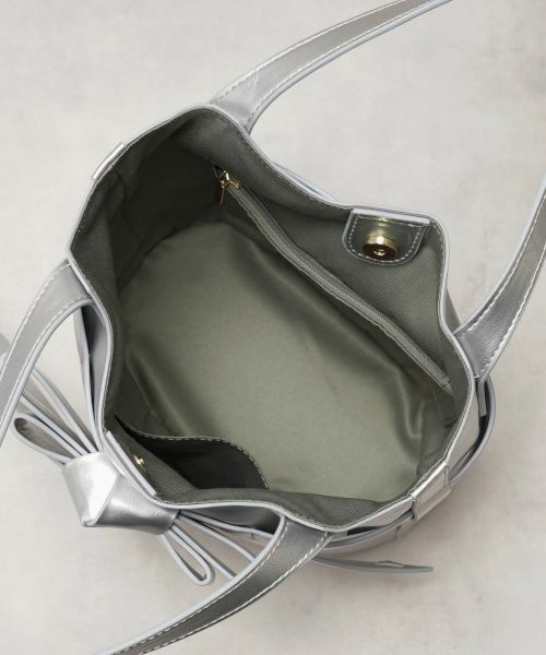 LANVIN en Bleu / ランバン オン ブルー その他小物 | リュバン リボントートバッグ | 詳細4