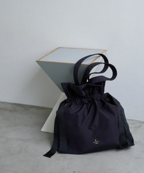LANVIN en Bleu / ランバン オン ブルー その他小物 | グログランギャザートートバッグ | 詳細2