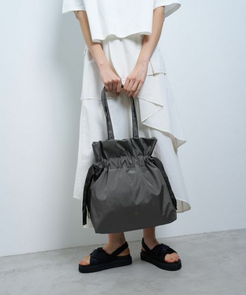 LANVIN en Bleu / ランバン オン ブルー その他小物 | グログランギャザートートバッグ | 詳細5