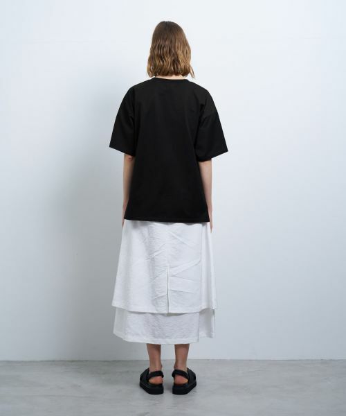 LANVIN en Bleu / ランバン オン ブルー Tシャツ | ビッグロゴプリントTシャツ | 詳細10