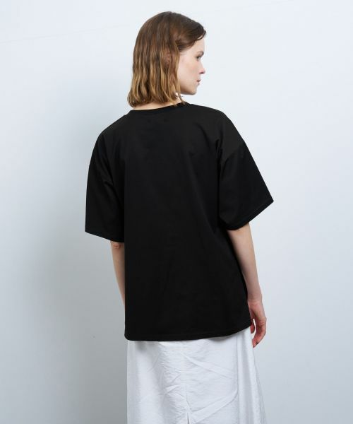 LANVIN en Bleu / ランバン オン ブルー Tシャツ | ビッグロゴプリントTシャツ | 詳細13