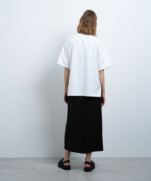 LANVIN en Bleu / ランバン オン ブルー Tシャツ | ビッグロゴプリントTシャツ | 詳細3