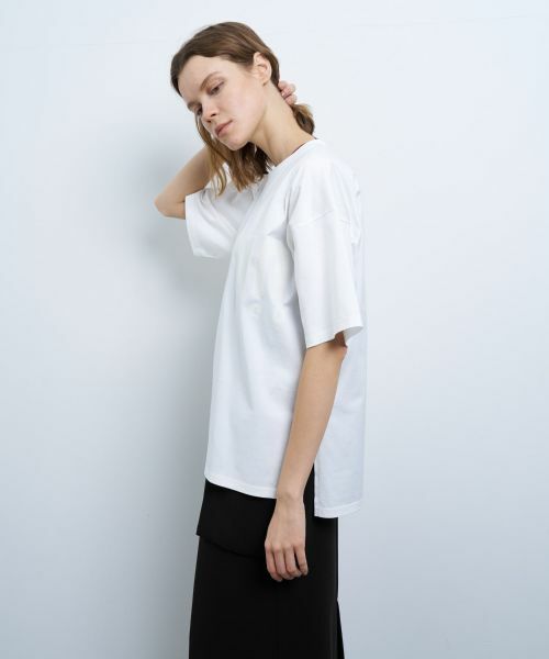 LANVIN en Bleu / ランバン オン ブルー Tシャツ | ビッグロゴプリントTシャツ | 詳細5