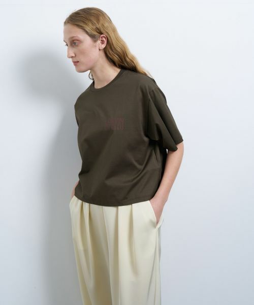 LANVIN en Bleu / ランバン オン ブルー Tシャツ | ワンポイントロゴTシャツ | 詳細12