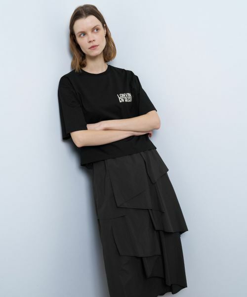 LANVIN en Bleu / ランバン オン ブルー Tシャツ | ワンポイントロゴTシャツ | 詳細17