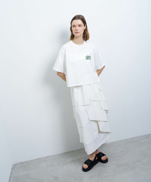 LANVIN en Bleu / ランバン オン ブルー Tシャツ | ワンポイントロゴTシャツ | 詳細19