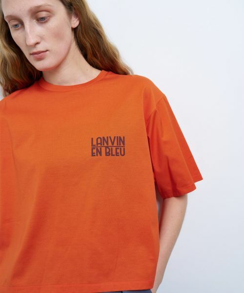 LANVIN en Bleu / ランバン オン ブルー Tシャツ | ワンポイントロゴTシャツ | 詳細7