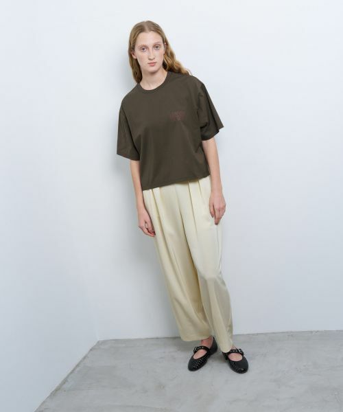 LANVIN en Bleu / ランバン オン ブルー Tシャツ | ワンポイントロゴTシャツ | 詳細8