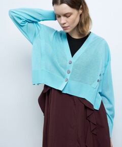 LANVIN en Bleu / ランバン オン ブルー カーディガン・ボレロ | ショートメニーウェイカーディガン