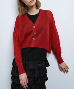 LANVIN en Bleu / ランバン オン ブルー カーディガン・ボレロ | ショートメニーウェイカーディガン