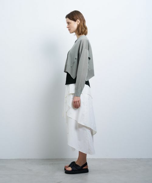 LANVIN en Bleu / ランバン オン ブルー カーディガン・ボレロ | ショートメニーウェイカーディガン | 詳細17