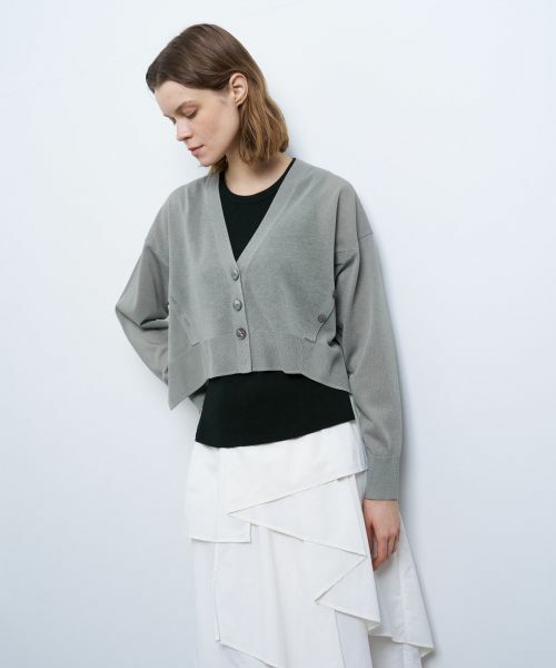 LANVIN en Bleu / ランバン オン ブルー カーディガン・ボレロ | ショートメニーウェイカーディガン | 詳細19