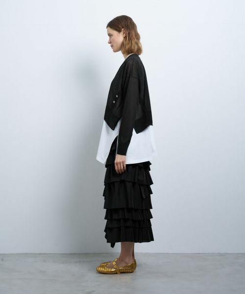 LANVIN en Bleu / ランバン オン ブルー カーディガン・ボレロ | ショートメニーウェイカーディガン | 詳細24