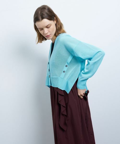 LANVIN en Bleu / ランバン オン ブルー カーディガン・ボレロ | ショートメニーウェイカーディガン | 詳細5