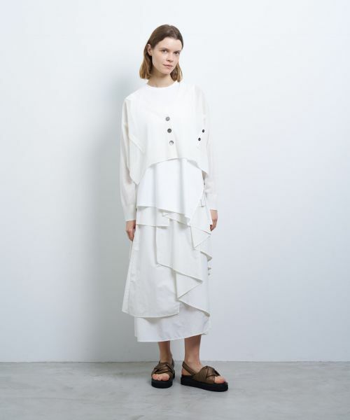 LANVIN en Bleu / ランバン オン ブルー カーディガン・ボレロ | ショートメニーウェイカーディガン | 詳細9