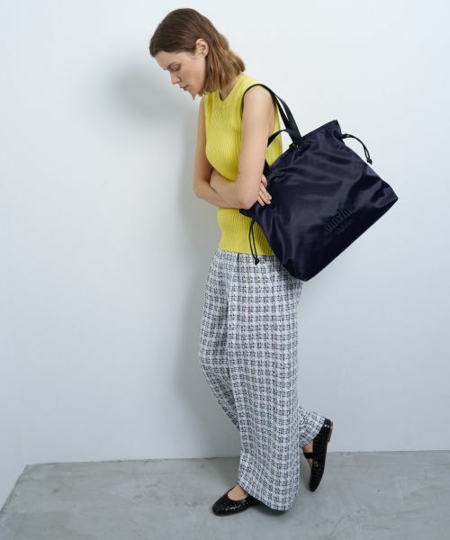 LANVIN en Bleu / ランバン オン ブルー その他小物 | サテンナイロンドロストトートバッグ大 | 詳細4