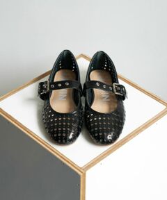 LANVIN en Bleu / ランバン オン ブルー その他小物 | パンチングレザーバレエシューズ