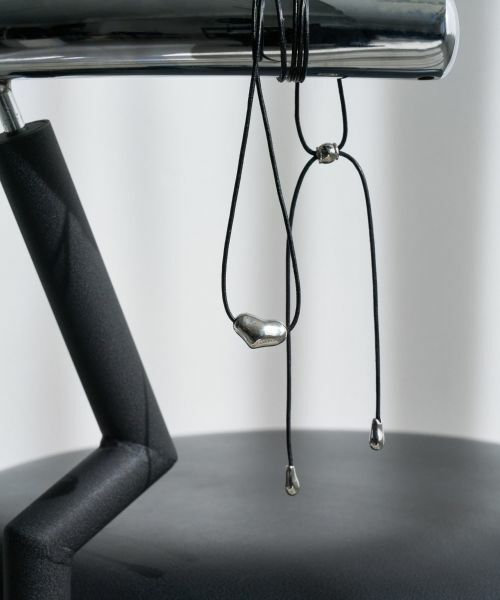 LANVIN en Bleu / ランバン オン ブルー その他小物 | プチハートネックレス（シルバー）